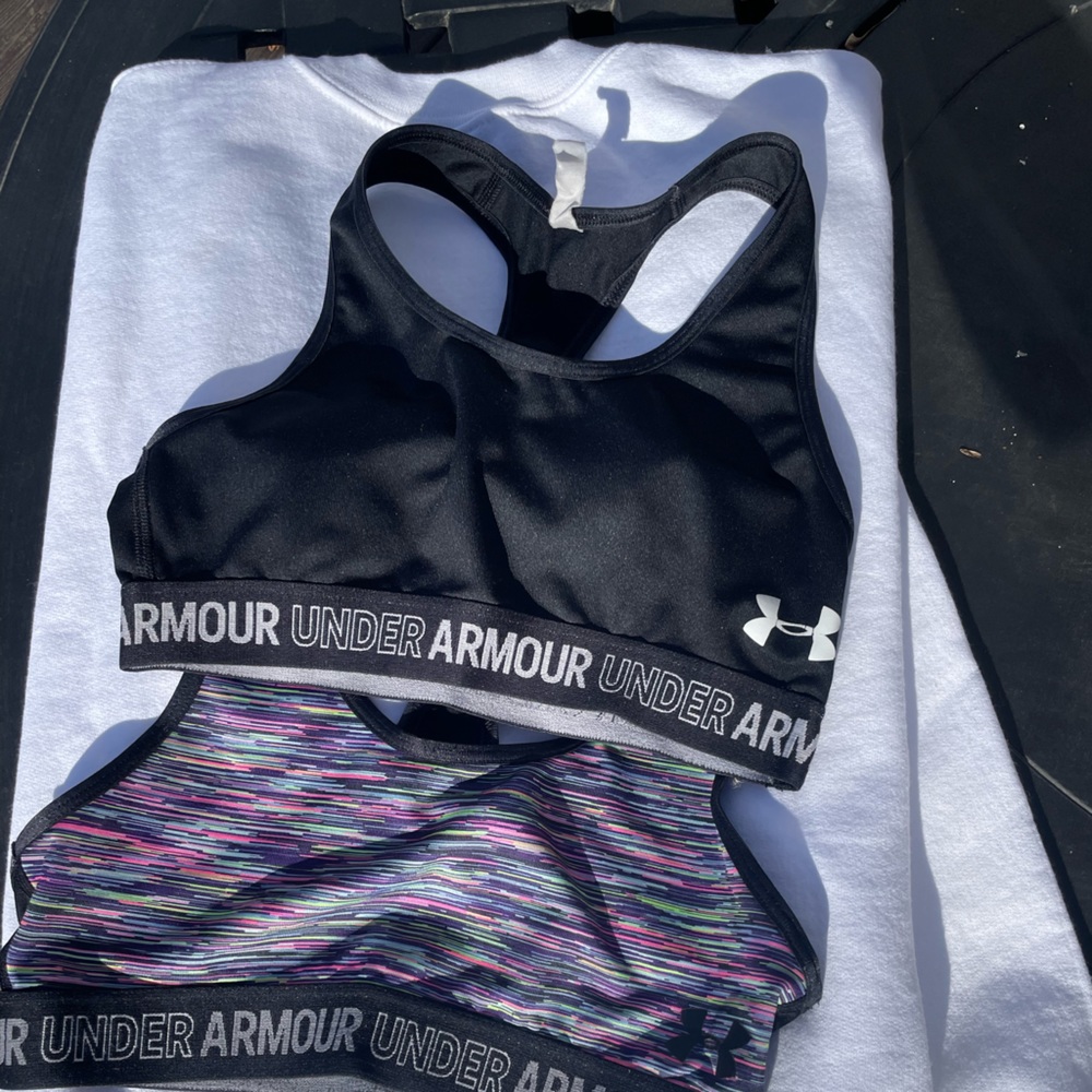 kid under armor sport bras